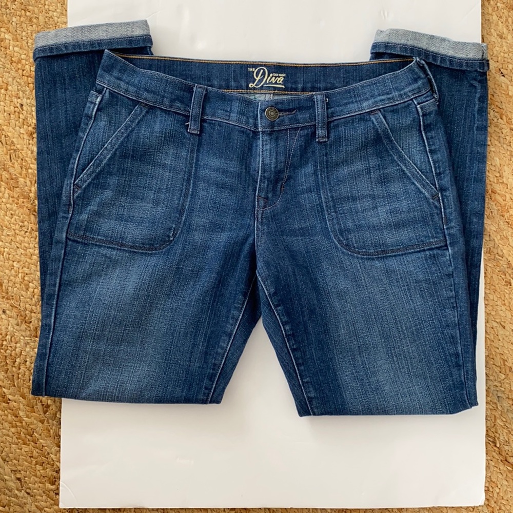 Old navy  “The Diva” Women Jeans size 6 dark